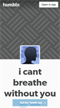 Mobile Screenshot of i-cant-breathe-without-you.tumblr.com