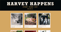 Desktop Screenshot of harveyhappens.tumblr.com