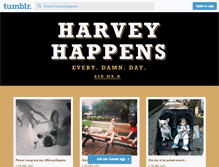 Tablet Screenshot of harveyhappens.tumblr.com