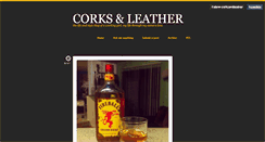 Desktop Screenshot of corksandleather.tumblr.com