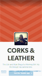 Mobile Screenshot of corksandleather.tumblr.com