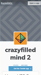 Mobile Screenshot of crazyfilledmind.tumblr.com