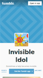 Mobile Screenshot of invisibleidol.tumblr.com