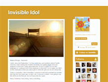 Tablet Screenshot of invisibleidol.tumblr.com