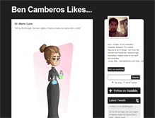 Tablet Screenshot of bencamberos.tumblr.com