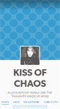Mobile Screenshot of kissofchaos.tumblr.com