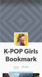 Mobile Screenshot of kpopgirls.tumblr.com
