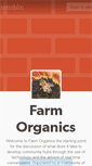Mobile Screenshot of farmorganics.tumblr.com