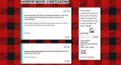 Desktop Screenshot of horrormovieconfessions.tumblr.com