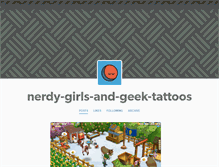 Tablet Screenshot of nerdygirlsandgeektattoos.tumblr.com