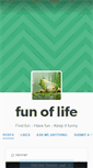 Mobile Screenshot of funoflife.tumblr.com