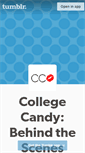 Mobile Screenshot of collegecandy.tumblr.com