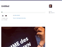 Tablet Screenshot of 2misunderstood.tumblr.com