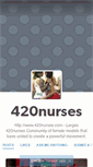 Mobile Screenshot of 420nurses.tumblr.com