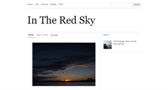 Desktop Screenshot of intheredsky.tumblr.com