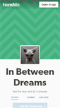 Mobile Screenshot of inbetweendreams.tumblr.com