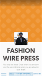 Mobile Screenshot of fashionwirepress.tumblr.com