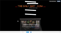 Desktop Screenshot of dailyshitnews.tumblr.com