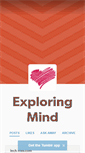 Mobile Screenshot of exploremind.tumblr.com