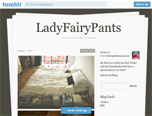 Tablet Screenshot of ladyfairypants.tumblr.com