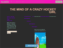 Tablet Screenshot of livinginahockeyworld.tumblr.com