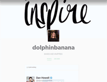 Tablet Screenshot of dolphinbanana.tumblr.com