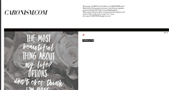 Desktop Screenshot of caronism.tumblr.com