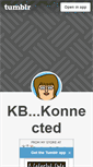 Mobile Screenshot of kbkonnected.tumblr.com