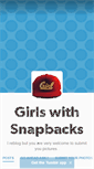 Mobile Screenshot of girlswithsnapbacks.tumblr.com