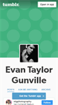 Mobile Screenshot of evantaylorgunville.tumblr.com