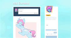 Desktop Screenshot of gumbolt.tumblr.com
