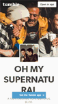 Mobile Screenshot of ohmysupernatural.tumblr.com