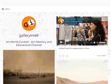 Tablet Screenshot of galleryintell.tumblr.com