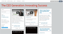 Desktop Screenshot of ceogeneration.tumblr.com