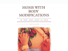 Tablet Screenshot of momswithmods.tumblr.com