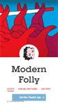 Mobile Screenshot of modernfolly.tumblr.com