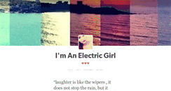 Desktop Screenshot of electricgirl.tumblr.com