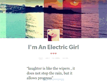 Tablet Screenshot of electricgirl.tumblr.com