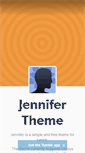 Mobile Screenshot of jennifer-theme.tumblr.com