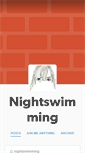 Mobile Screenshot of nightswimming.tumblr.com