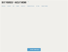Tablet Screenshot of diy-htm.tumblr.com