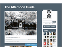 Tablet Screenshot of afternoonguide.tumblr.com