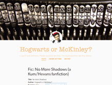 Tablet Screenshot of hogwartsormckinley.tumblr.com