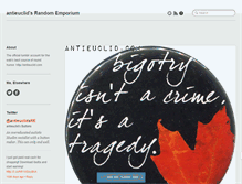 Tablet Screenshot of antieuclid.tumblr.com