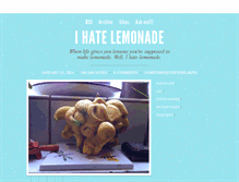 Tablet Screenshot of ihatelemonade.tumblr.com