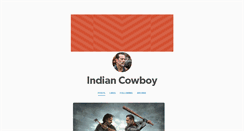 Desktop Screenshot of indiancowboy.tumblr.com