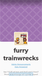 Mobile Screenshot of furrytrainwrecks.tumblr.com