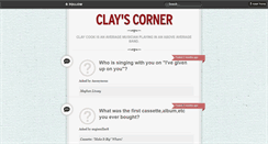 Desktop Screenshot of claycook.tumblr.com