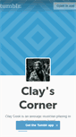 Mobile Screenshot of claycook.tumblr.com