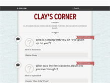 Tablet Screenshot of claycook.tumblr.com